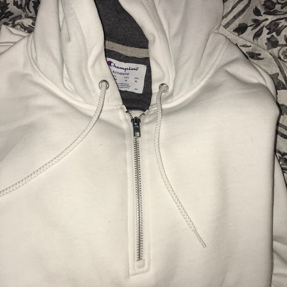 Champion hoodie white Cortez zip